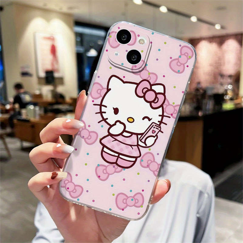 1Pc Transparent For iPhone 16 Plus Phone Case Phone Cover