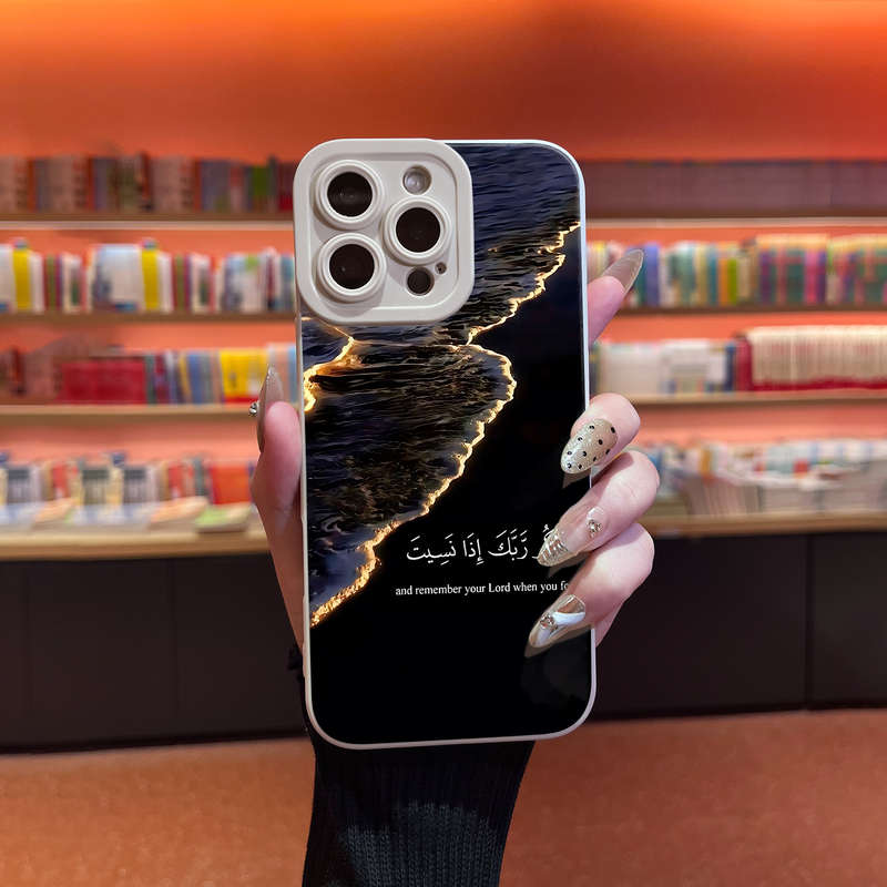 1Pc Black For iPhone 7 Plus 8 Plus Remember Your Phone Case