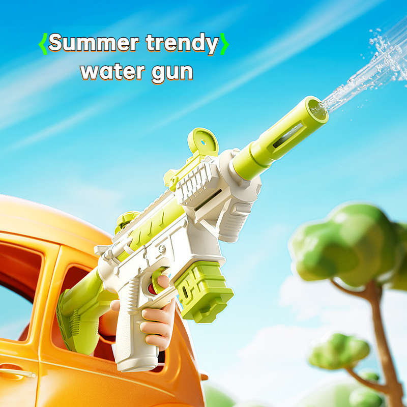 Toy Guns Color Red Add Yellow