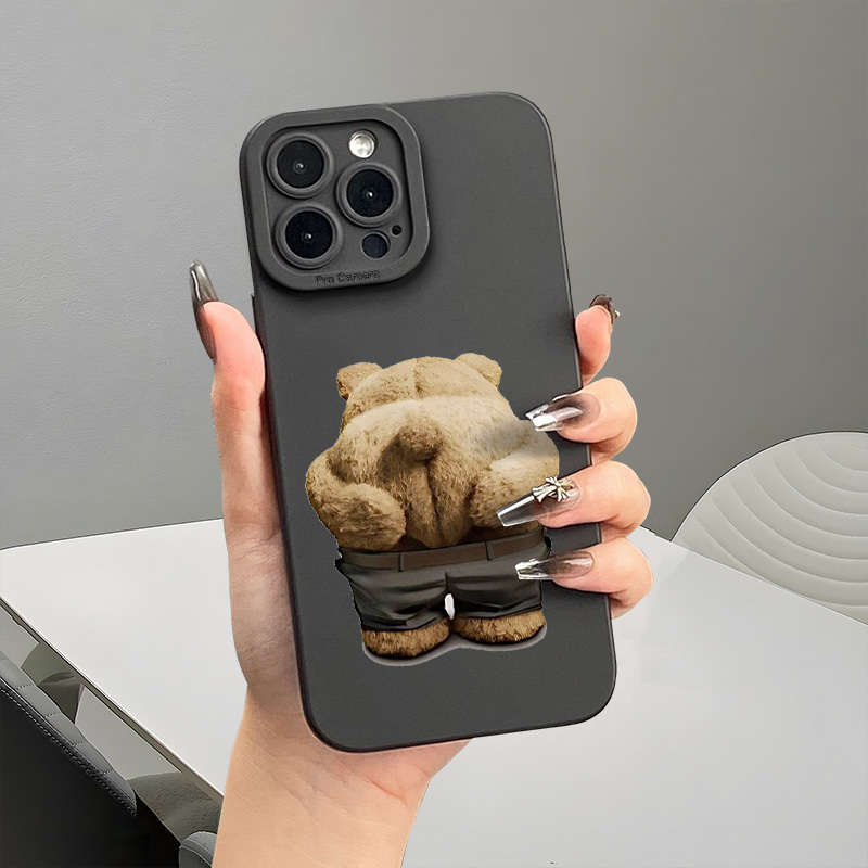 1Pc White For iPhone 14 Plus Phone Case Phone Cover