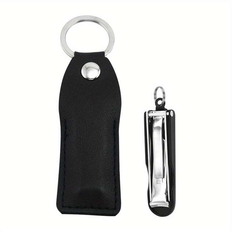 1pc Ultra-thin Portable Folding Nail Clipper Nail File Cutter Collapsible Fingernail Trimmer Cl