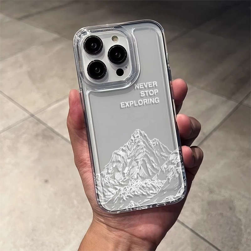 1Pc Transparent For iPhone 13 Mini Phone Case Phone Cover