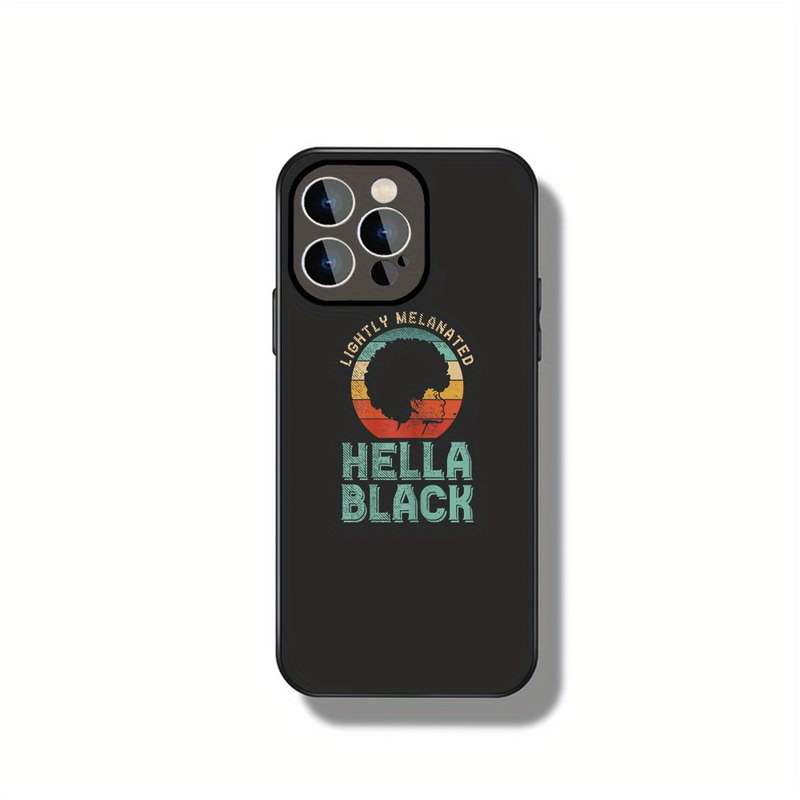 1Pc Ivory White For iPhone 11 Celebrating African Phone Case