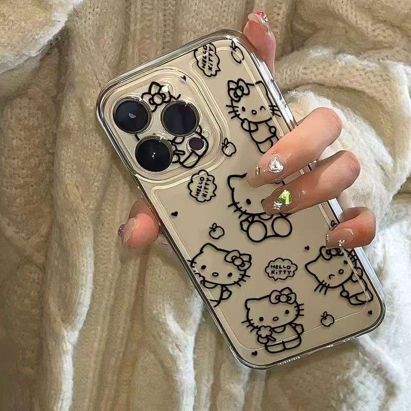 1Pc Transparent For iPhone 16 Pro Phone Case Phone Cover