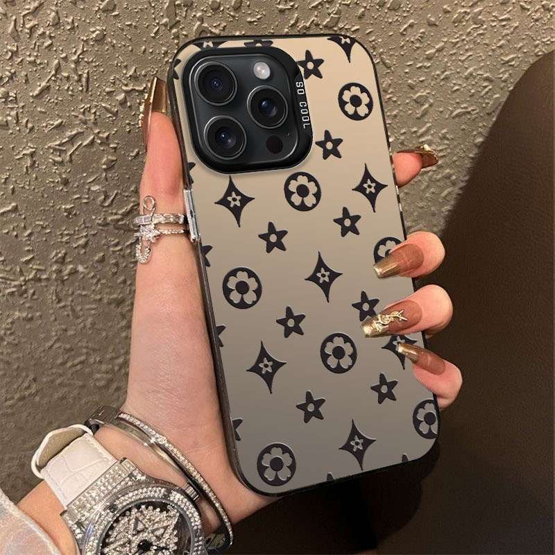 1Pc Mixed Color  For iPhone 14 Pro Max High-End Patterns Phone Case