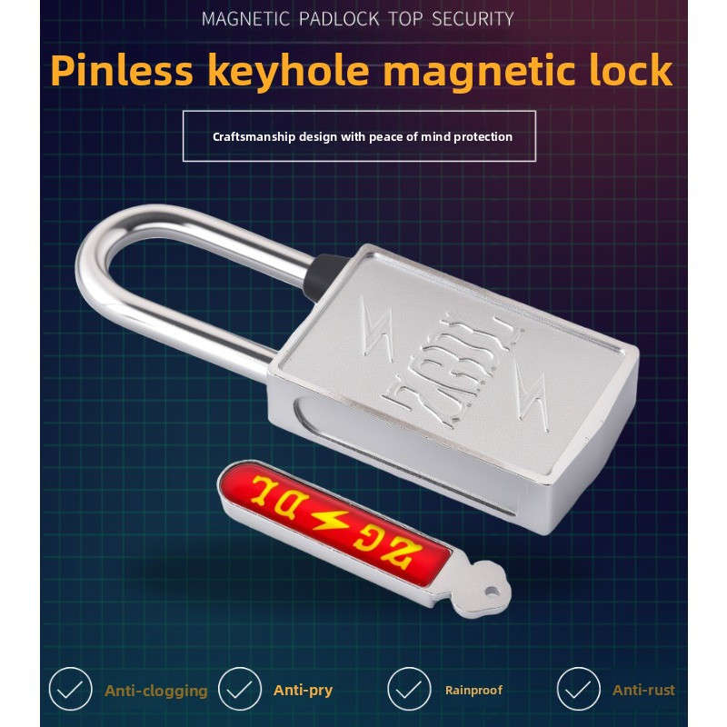 Lock Color Silver 1 Lock 2 Keys