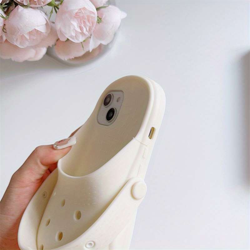 1Pc Beige For iPhone 14 Pro Max Phone Case Phone Cover