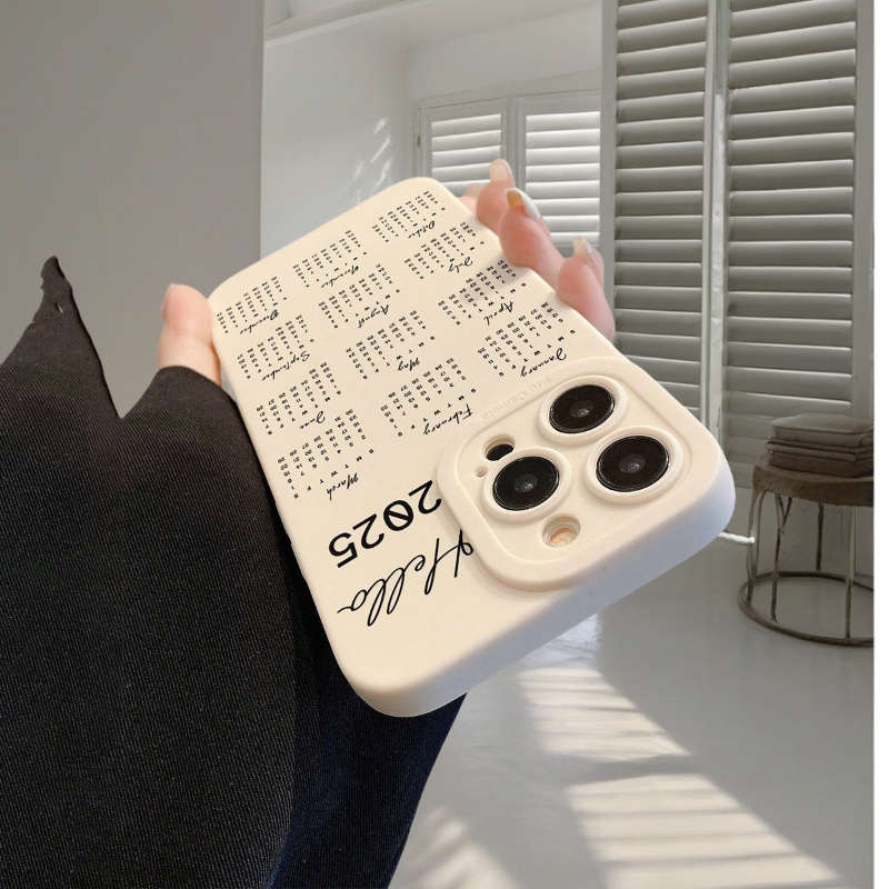 1Pc Ivory White For iPhone 13 Phone Case Phone Cover