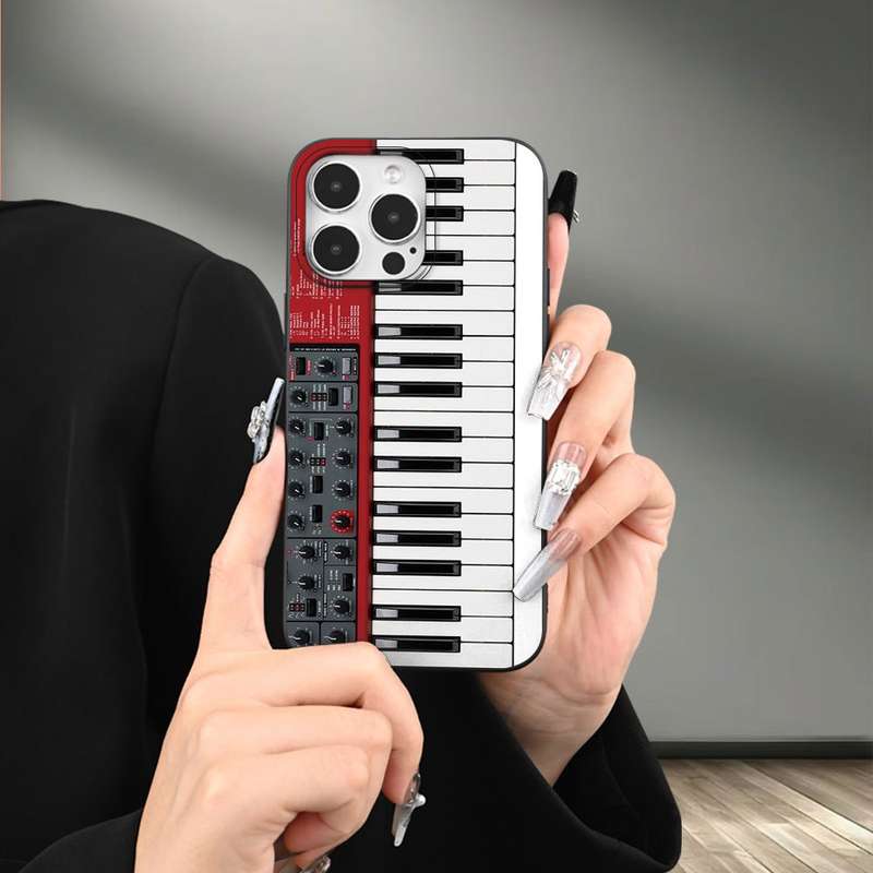 1Pc Mixed Color For iPhone 7 Plus 8 Plus Piano Sound Phone Case