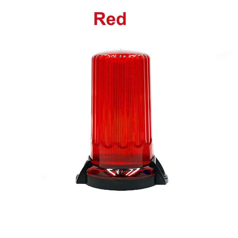 1pc Red Magnetic Beacon Light 12V-24V Flashing Emergency Light for Cars and Trucks 5