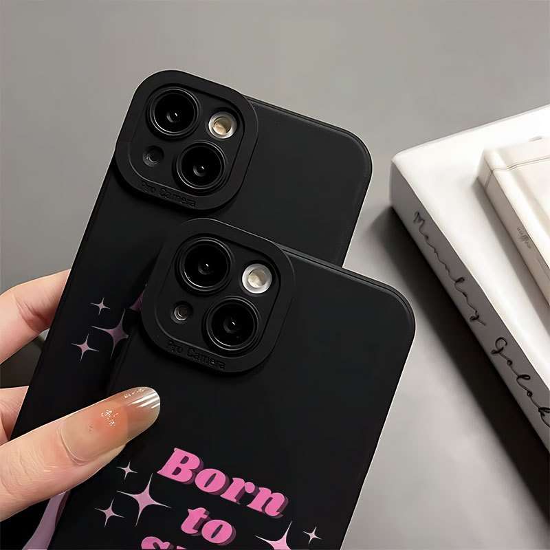 1Pc Black For iPhone 7 Plus 8 Plus Phone Case Phone Cover