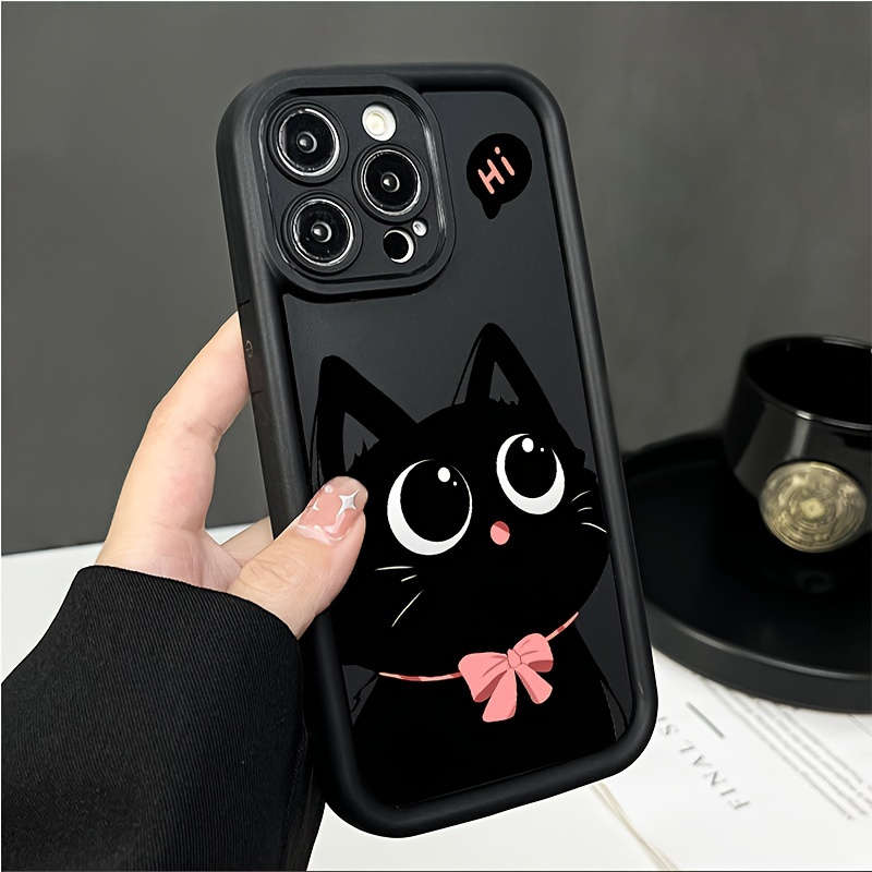 1Pc Black For iPhone 15 Plus Phone Case Phone Cover
