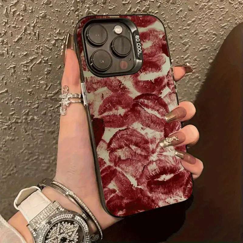 1Pc Black For iPhone 14 Phone Case Phone Cover