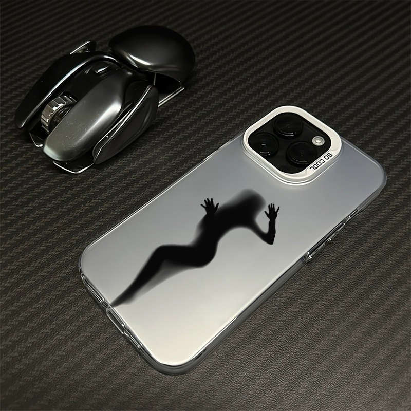 1Pc Black For iPhone 12 Mini Black Dancing Phone Case