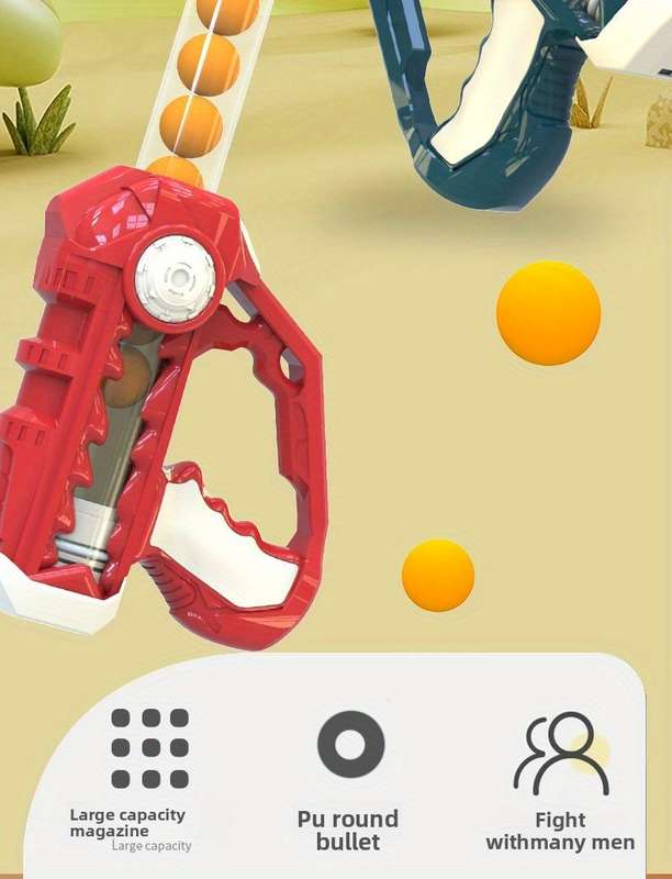Toy Guns Color  Red  Add 8 Balls
