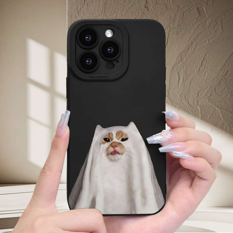 1Pc Black For iPhone 7 Plus 8 Plus Phone Case Phone Cover