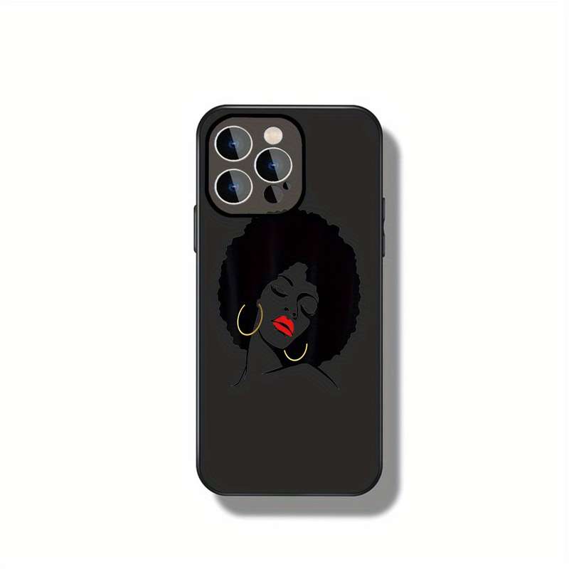 1Pc Black For iPhone 12 Pro Max Bold Elegance Phone Case