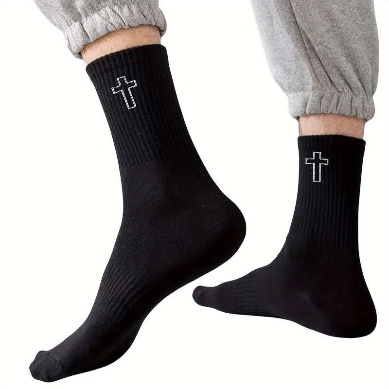 5 Pairs Of Mixed One Size High Elastic Socks