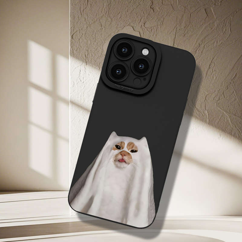 1Pc Black For iPhone 7 Plus 8 Plus Phone Case Phone Cover