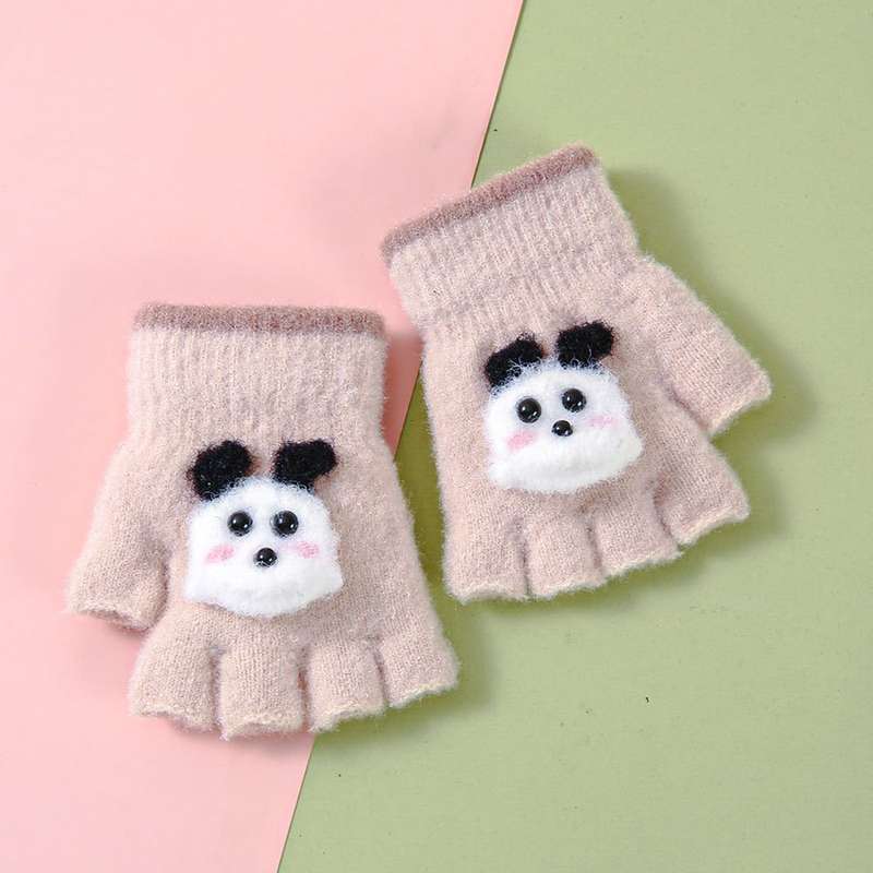 Winter Gloves Color Beige Color Size 1 To 4Y