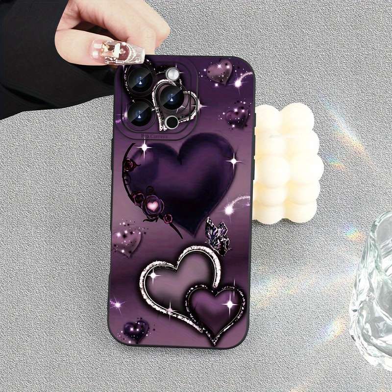 1Pc Black For iPhone 16 Plus Phone Case Phone Cover