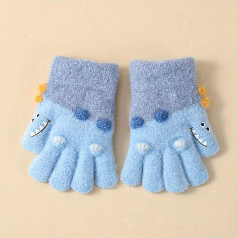 Winter Gloves Color Yellow Size 2 To 5Y