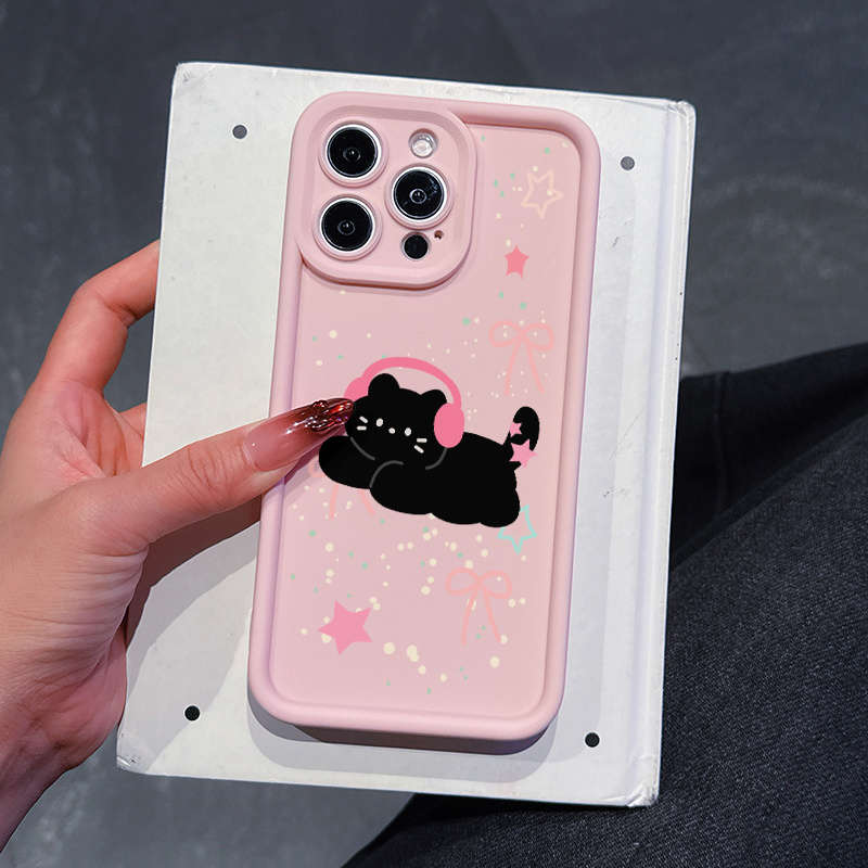 1Pc Pink Color For iPhone 7 Phone Case Phone Cover