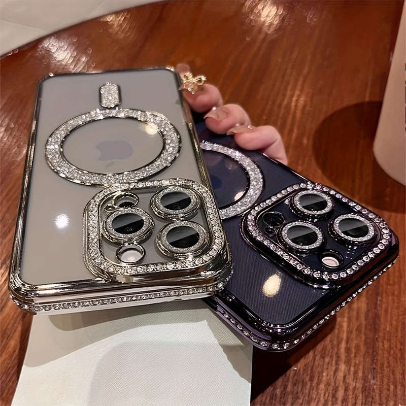 1Pc Black For iPhone 16 Pro Max Phone Case Phone Cover