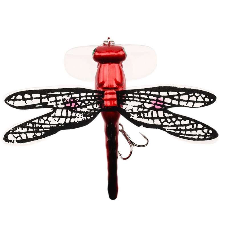 1pc Premium Dragonfly Fly Fishing Lure for Trout Topwater Artificial Bait with Wobbling Actio