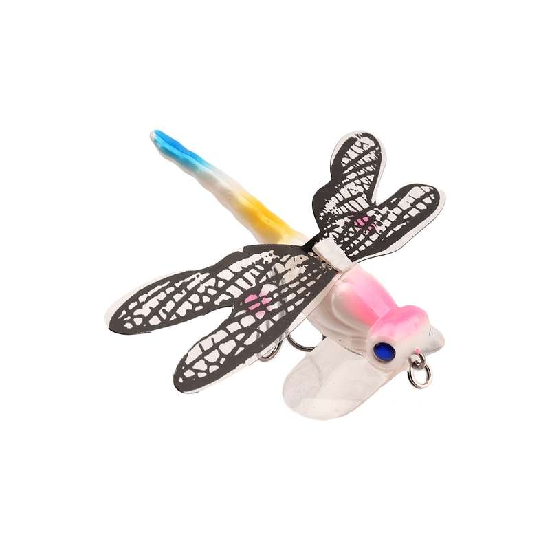 1pc Premium Dragonfly Fly Fishing Lure for Trout Topwater Artificial Bait with Wobbling Actio