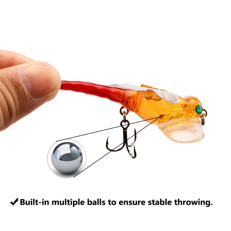 1pc Premium Dragonfly Fly Fishing Lure for Trout Topwater Artificial Bait with Wobbling Actio