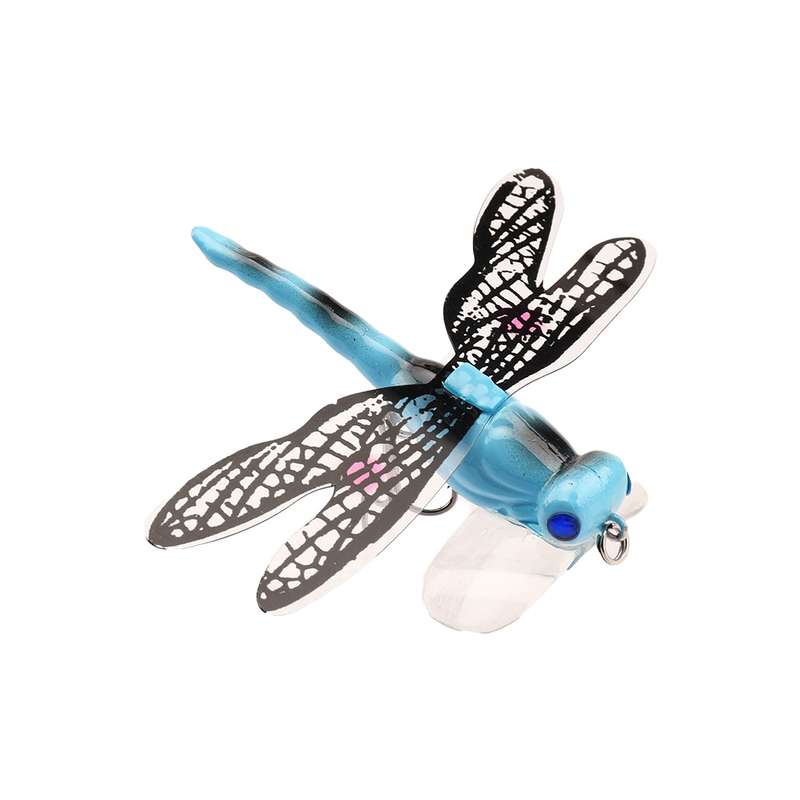 1pc Premium Dragonfly Fly Fishing Lure for Trout Topwater Artificial Bait with Wobbling Actio
