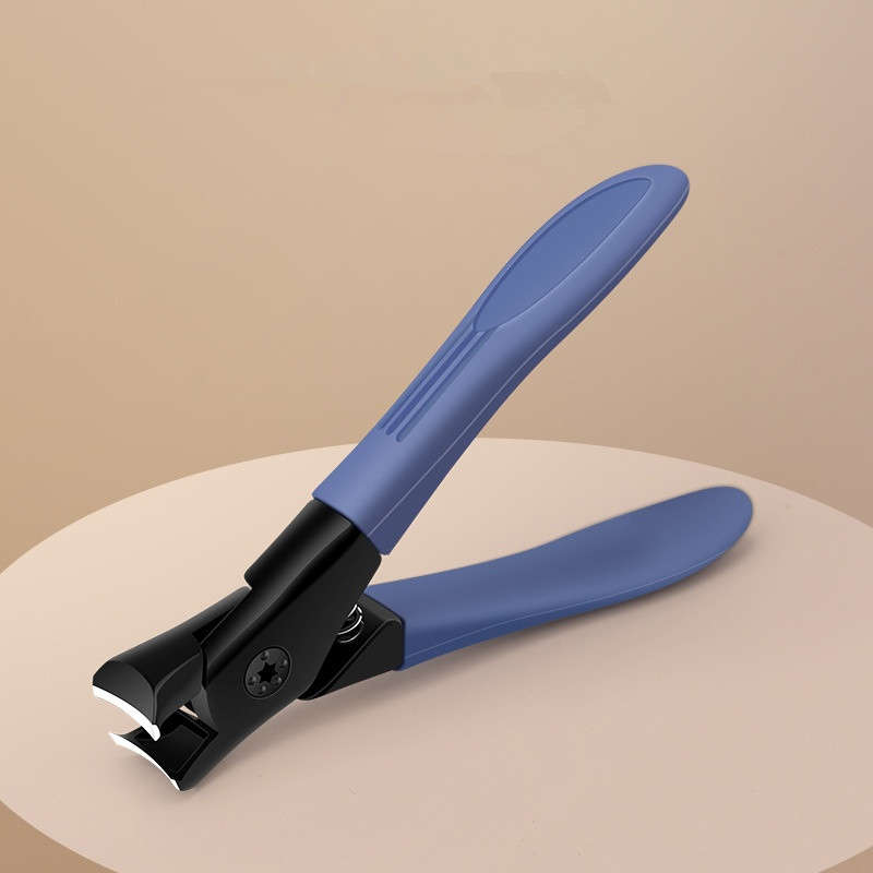 1pc Ergonomic Stainless Steel Nail Clippers with Large Opening Ideal for Thick  Hard Nails