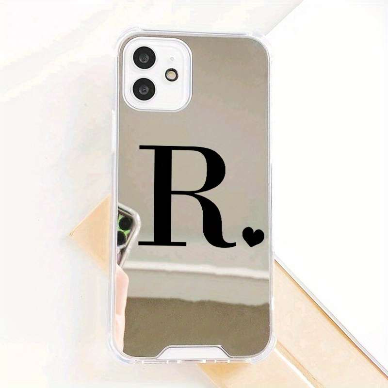 1Pc Transparent For iPhone 7 8 SE2 SE3 R Mirror Phone Case