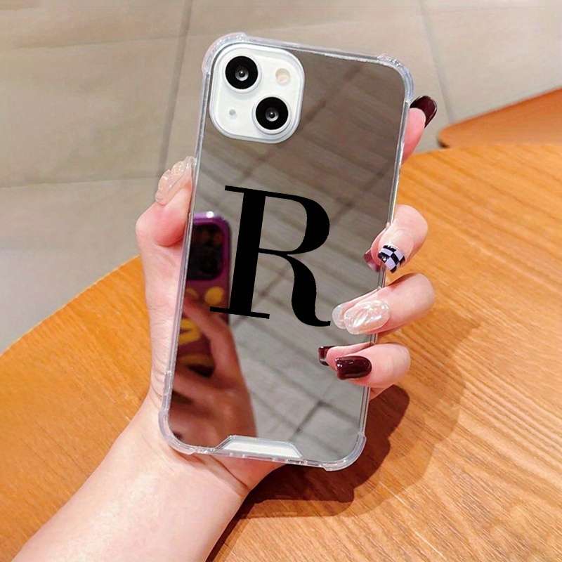 1Pc Transparent For iPhone 7 8 SE2 SE3 R Mirror Phone Case
