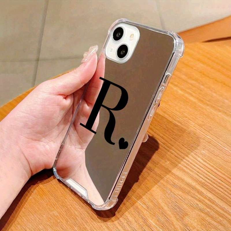 1Pc Transparent For iPhone 7 8 SE2 SE3 R Mirror Phone Case