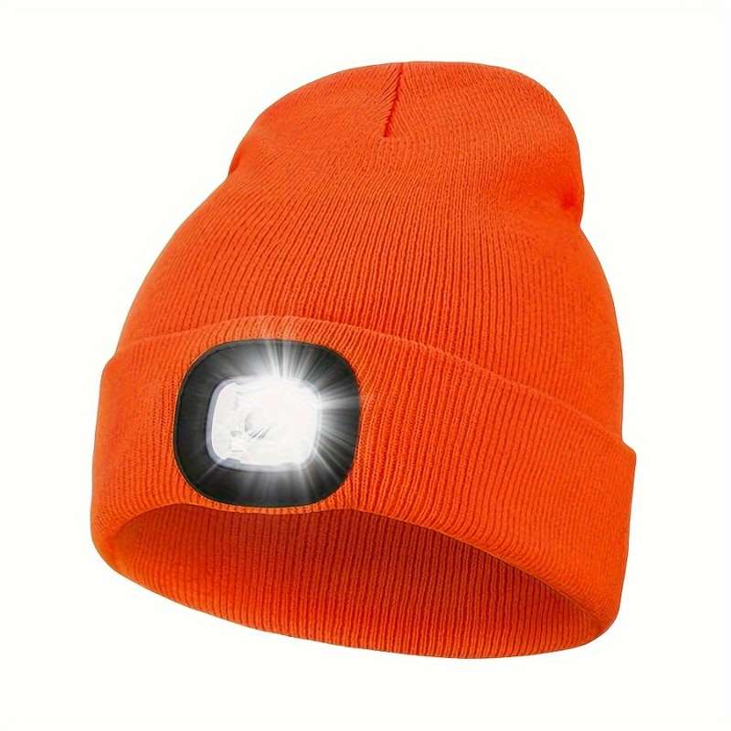 Winter Hat Color Red Orange