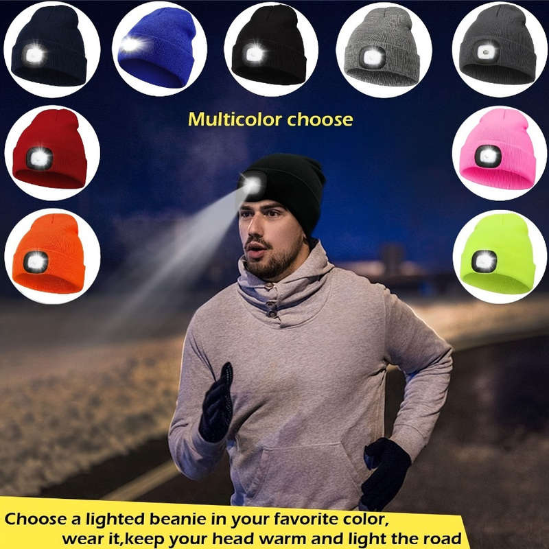 Winter Hat Color Red Orange