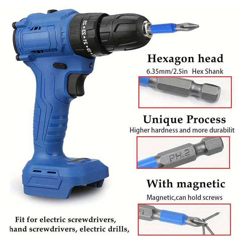 Screwdriver Bit Tool Set Quantity 6 Pieces