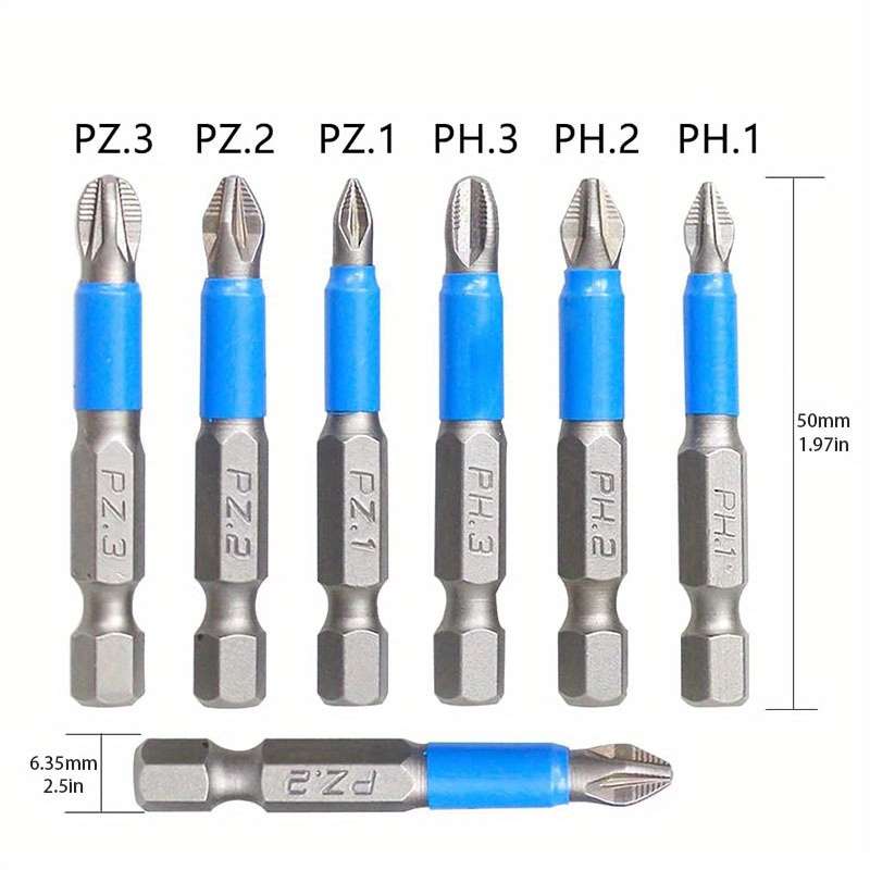 Screwdriver Bit Tool Set Quantity 6 Pieces