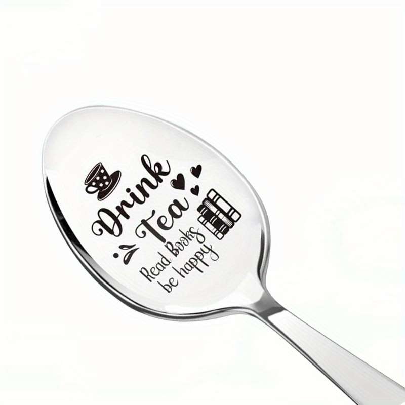 1pc Enjoy The Delightful Combination Of Sipping Tea Immersing In Books And Finding Happiness
