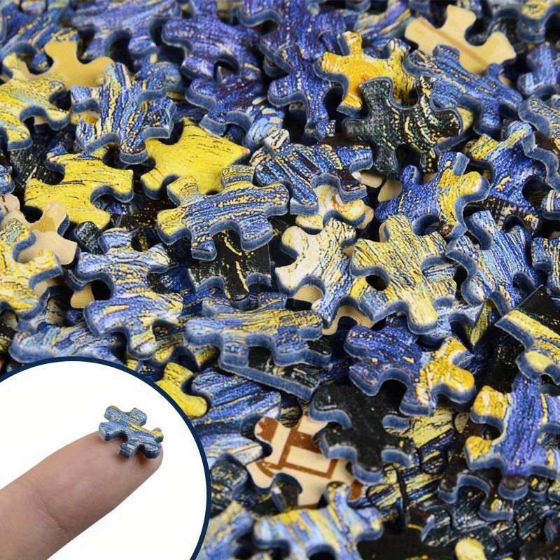 1pc Adult Mini Test Tube Puzzle Glance Back Jigsaw Famous Cartoon Painting Funny And