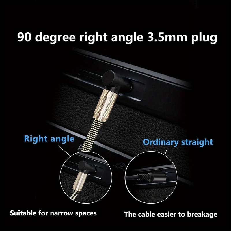 1-Pack 3.5mm Audio Coiled Cable