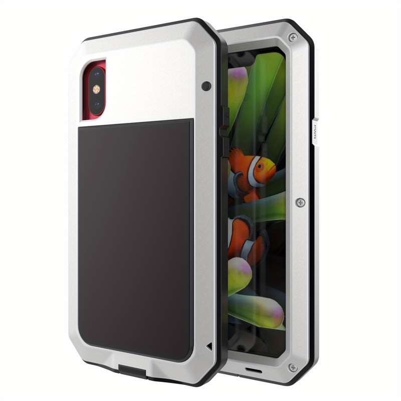 1Pc Light Grey For iPhone X Xs Phone Case Phone Cover