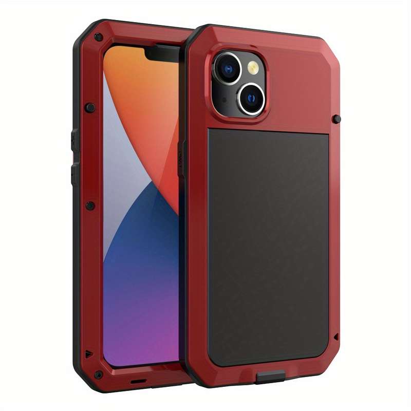 1Pc Red For iPhone 14 Plus Phone Case Phone Cover
