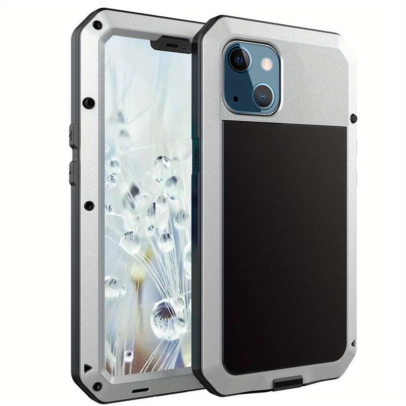 1Pc Light Grey For iPhone 13 Phone Case Phone Cover