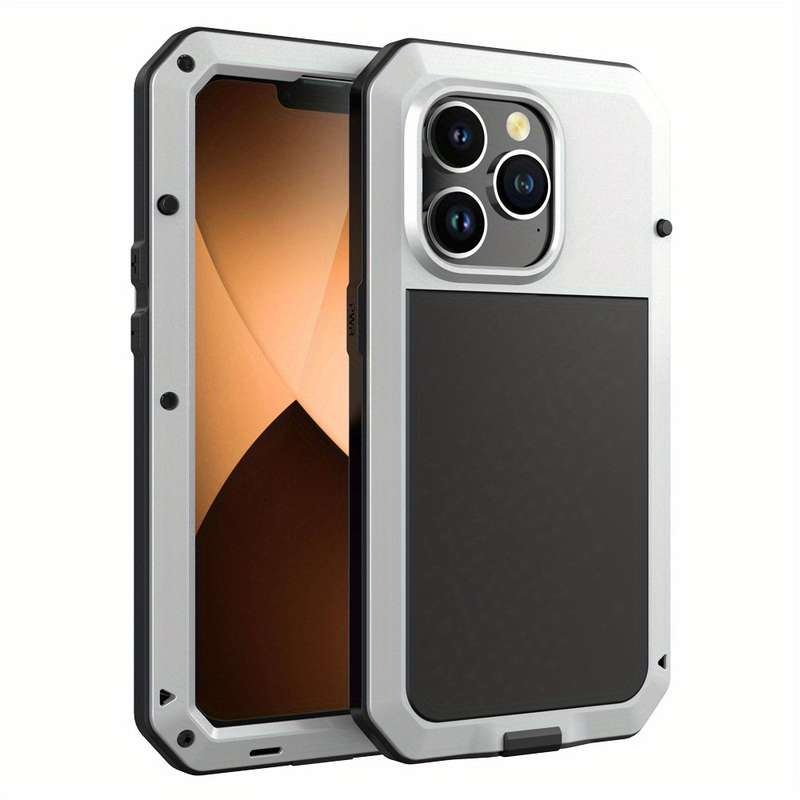 1Pc Light Grey For iPhone 14 Pro Max Phone Case Phone Cover