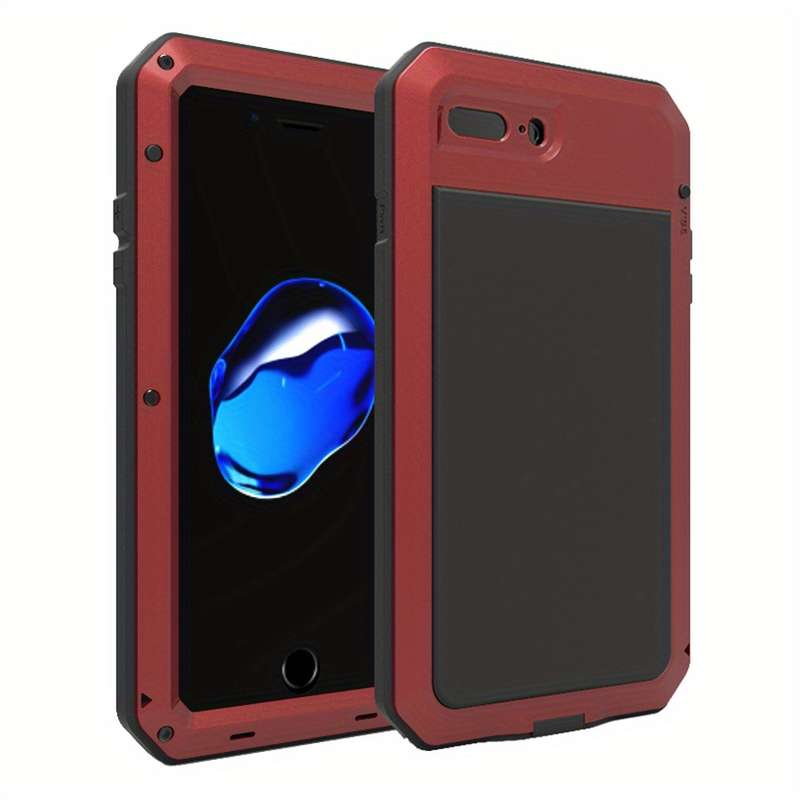 1Pc Red For iPhone 7 Plus 8 Plus Phone Case Phone Cover