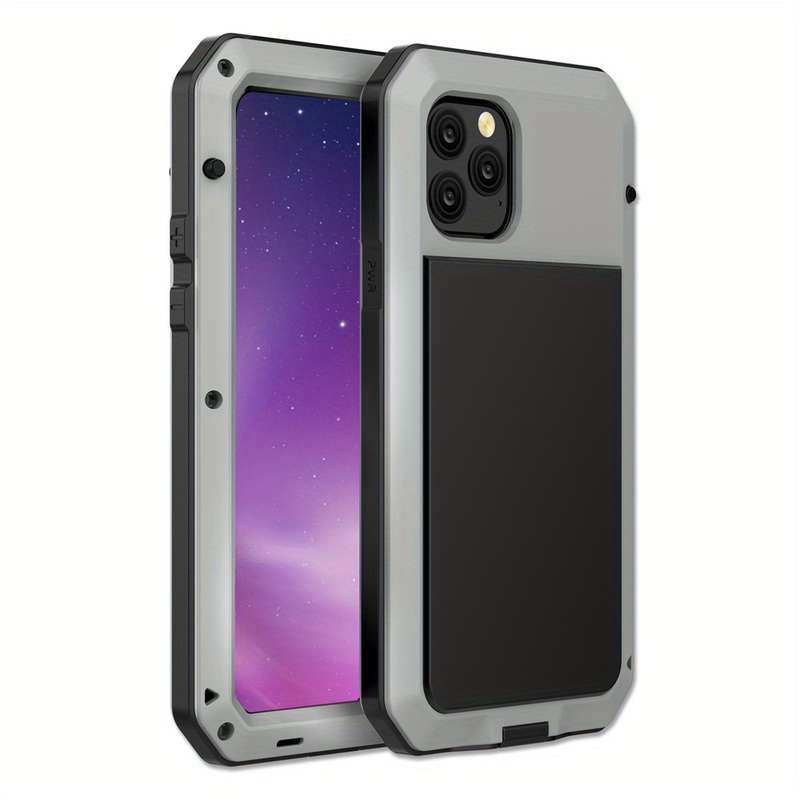 1Pc Light Grey For iPhone 11 Pro Max Phone Case Phone Cover
