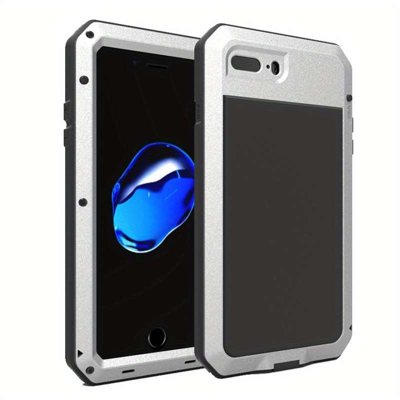 1Pc Light Grey For iPhone 7 Plus 8 Plus Phone Case Phone Cover